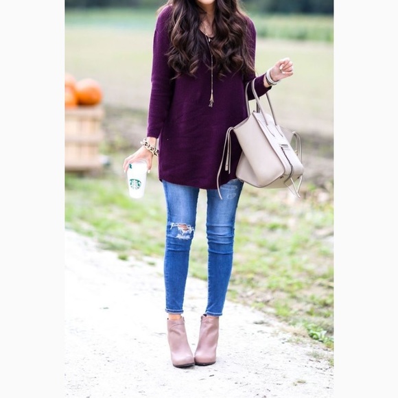 Lauren Ralph Lauren Sweaters - 🌺2/$24🌺Ralph Lauren Plum Colored Sweater XL